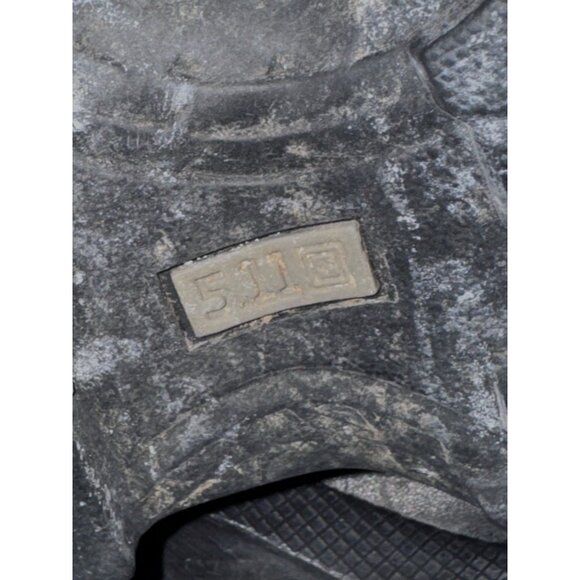 5.11 Tactical Series womens 9" ATAC Side Zip Combat Boots Black Leather & Nylon - Picture 8 of 10